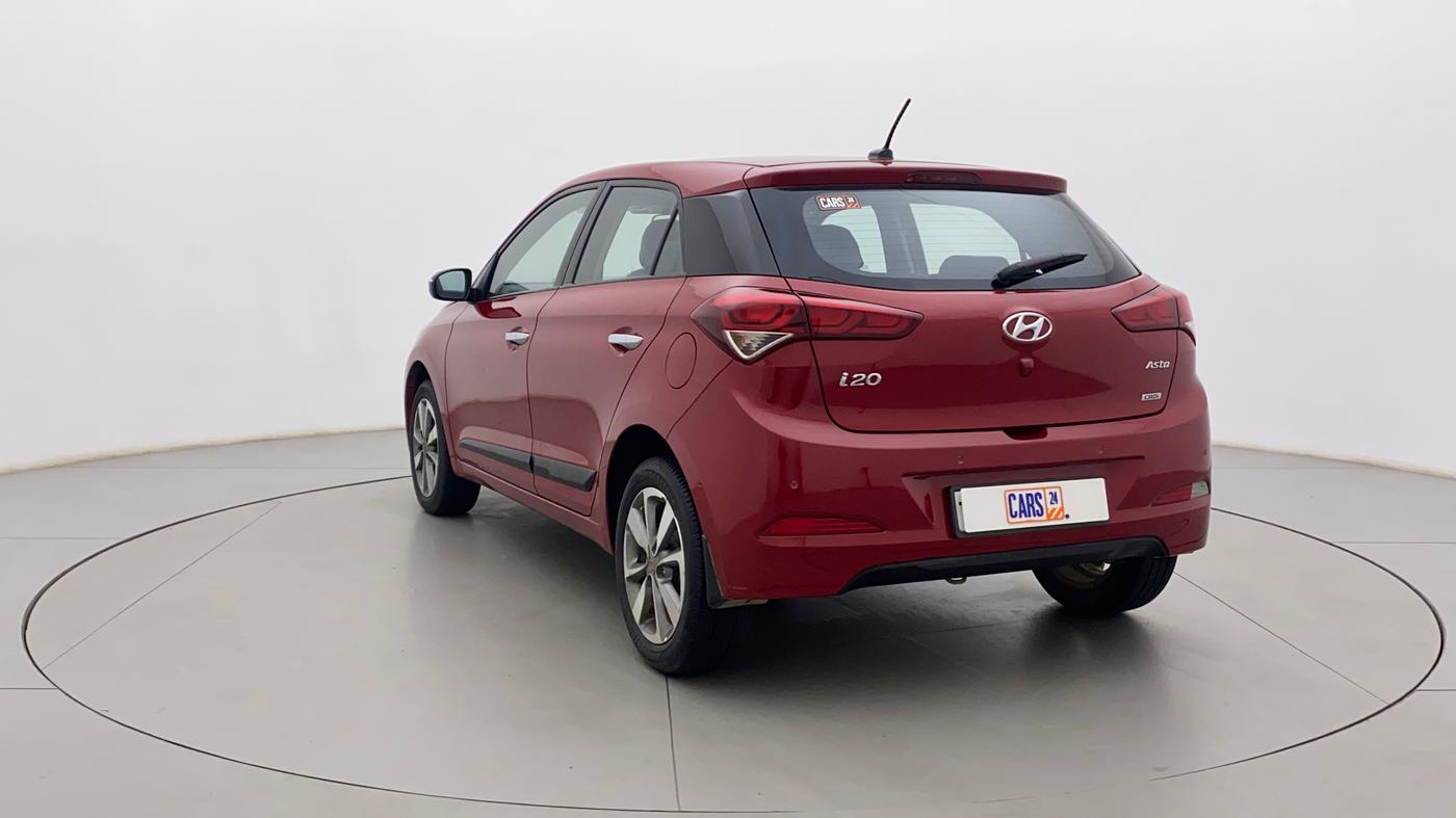 2016 Hyundai Elite i20 ASTA 1.4 CRDI (O), Diesel, Manual, 75,431 km, Left Back Diagonal