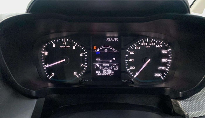 2022 Tata ALTROZ XZ I-TURBO PETROL, Petrol, Manual, 20,697 km, Odometer Image