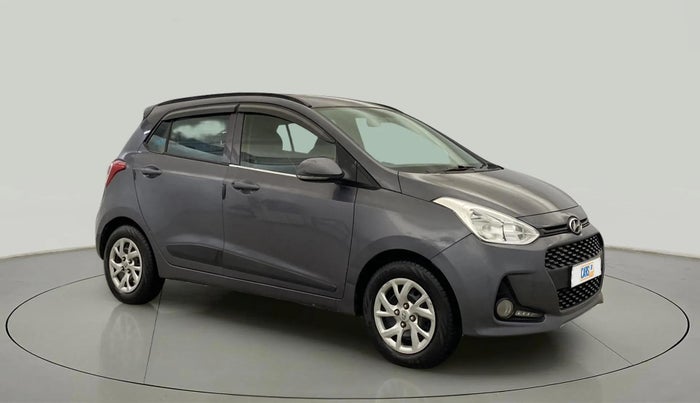 2018 Hyundai Grand i10 SPORTZ 1.2 KAPPA VTVT, Petrol, Manual, 48,826 km, Right Front Diagonal