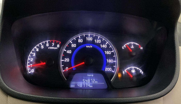 2018 Hyundai Grand i10 SPORTZ 1.2 KAPPA VTVT, Petrol, Manual, 48,826 km, Odometer Image