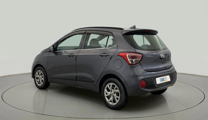 2018 Hyundai Grand i10 SPORTZ 1.2 KAPPA VTVT, Petrol, Manual, 48,826 km, Left Back Diagonal
