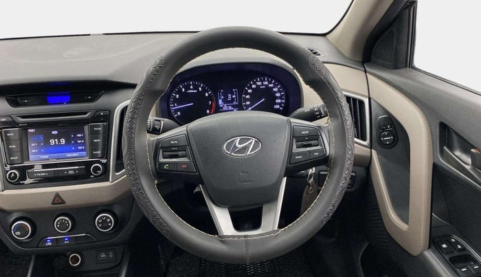 2018 Hyundai Creta E PLUS 1.6 PETROL, Petrol, Manual, 56,164 km, Steering Wheel Close Up