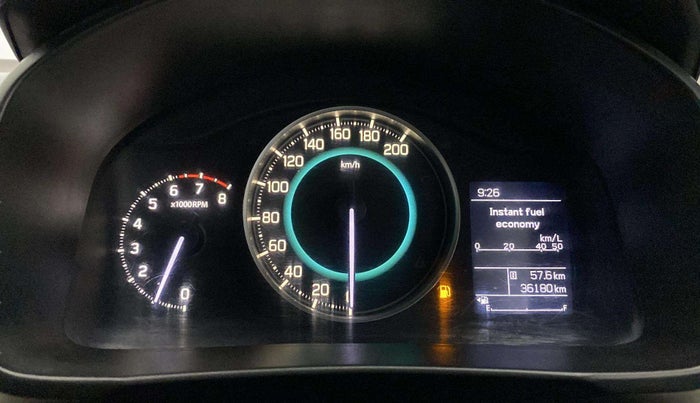 2017 Maruti IGNIS DELTA 1.2, Petrol, Manual, 36,152 km, Odometer Image