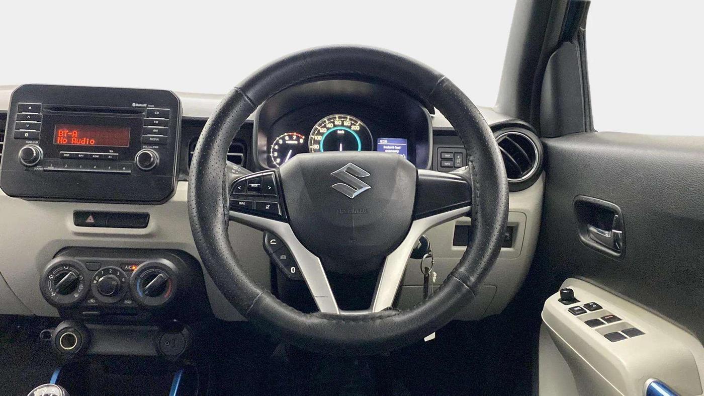 2017 Maruti IGNIS DELTA 1.2, Petrol, Manual, 36,152 km, Steering Wheel Close Up