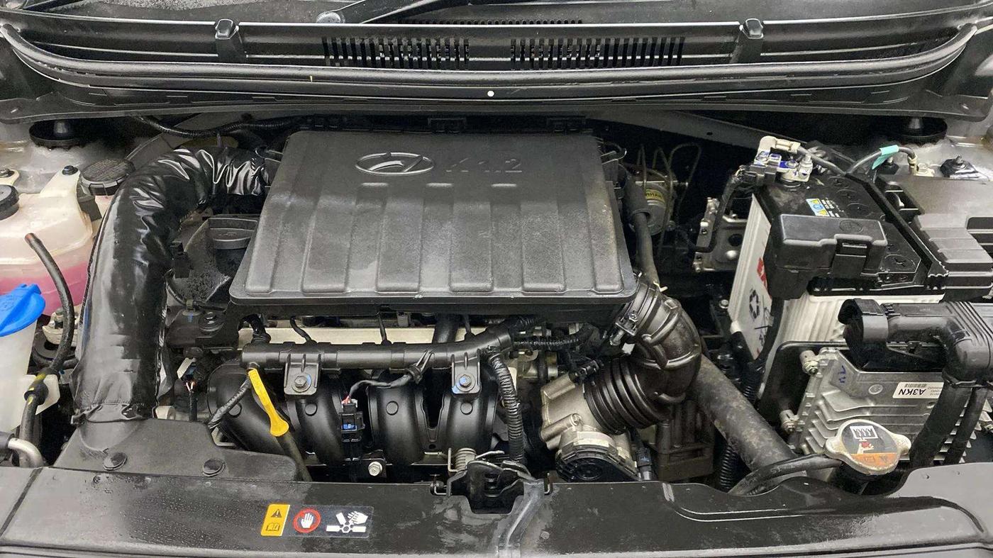 2021 Hyundai AURA S 1.2 AMT, Petrol, Automatic, 19,095 km, Engine View