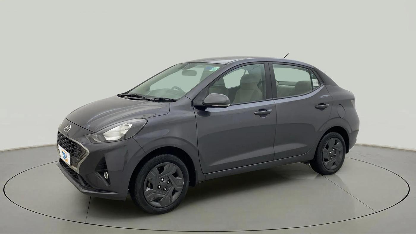 2021 Hyundai AURA S 1.2 AMT, Petrol, Automatic, 19,095 km, Left Front Diagonal