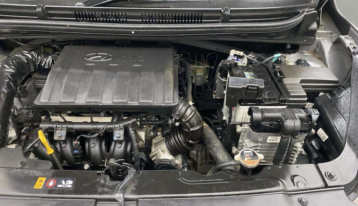 2021 Hyundai AURA S 1.2 AMT, Petrol, Automatic, 19,095 km, Engine View - Left