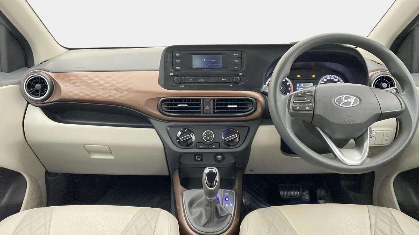 2021 Hyundai AURA S 1.2 AMT, Petrol, Automatic, 19,095 km, Dashboard