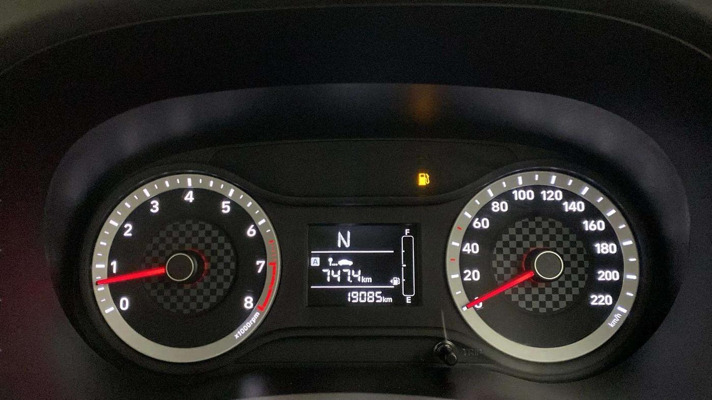 2021 Hyundai AURA S 1.2 AMT, Petrol, Automatic, 19,095 km, Odometer Image