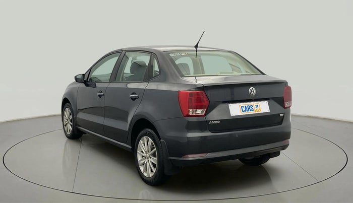 2017 Volkswagen Ameo HIGHLINE PLUS 1.5L AT 16 ALLOY, Diesel, Automatic, 66,860 km, Left Back Diagonal