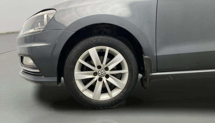 2017 Volkswagen Ameo HIGHLINE PLUS 1.5L AT 16 ALLOY, Diesel, Automatic, 66,860 km, Left Front Wheel