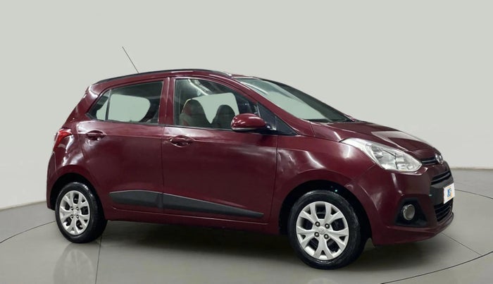 2015 Hyundai Grand i10 SPORTZ 1.2 KAPPA VTVT, Petrol, Manual, 18,762 km, Right Front Diagonal