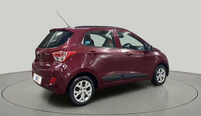 2015 Hyundai Grand i10 SPORTZ 1.2 KAPPA VTVT, Petrol, Manual, 18,762 km, Right Back Diagonal