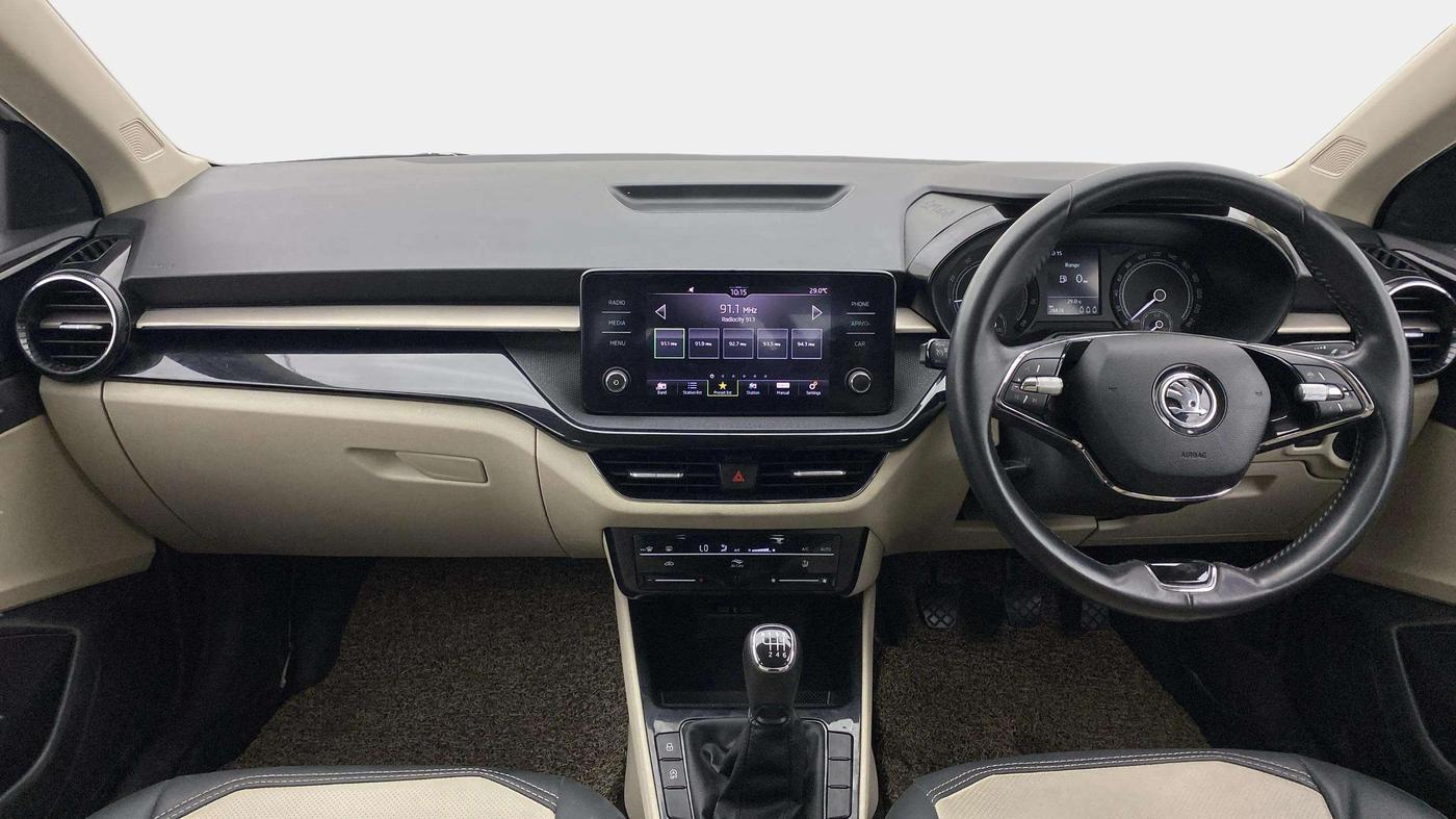 2023 Skoda SLAVIA AMBITION 1.0L TSI MT, Petrol, Manual, 28,961 km, Dashboard