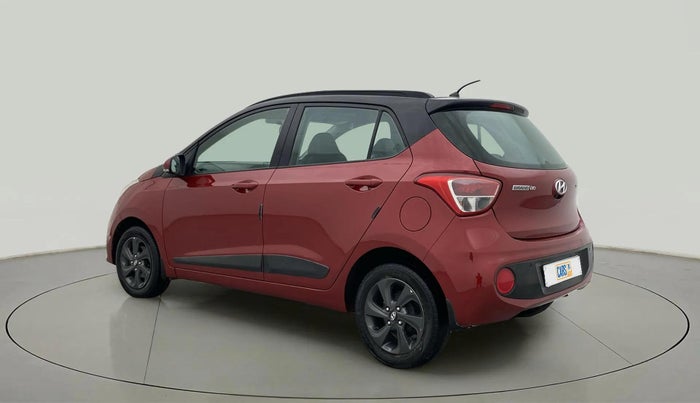 2018 Hyundai Grand i10 SPORTZ 1.2 KAPPA VTVT DUAL TONE, Petrol, Manual, 28,071 km, Left Back Diagonal