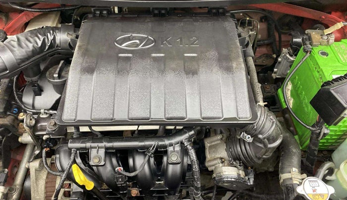 2018 Hyundai Grand i10 SPORTZ 1.2 KAPPA VTVT DUAL TONE, Petrol, Manual, 28,071 km, Engine View