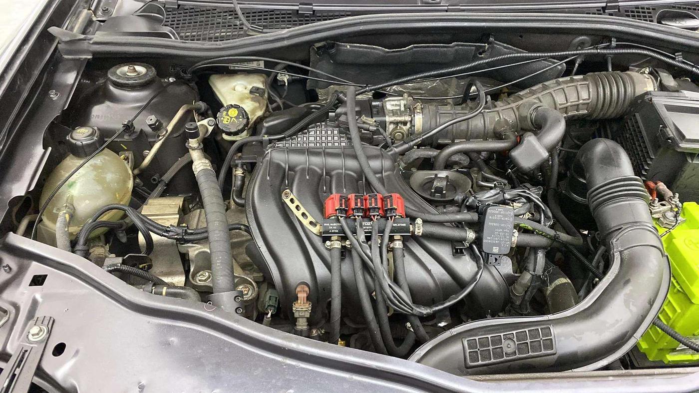 2018 Renault Duster RXS CVT, CNG, Automatic, 90,552 km, Engine View - Right