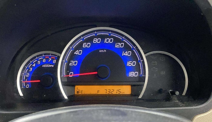 2017 Maruti Wagon R 1.0 VXI, Petrol, Manual, 73,173 km, Odometer Image