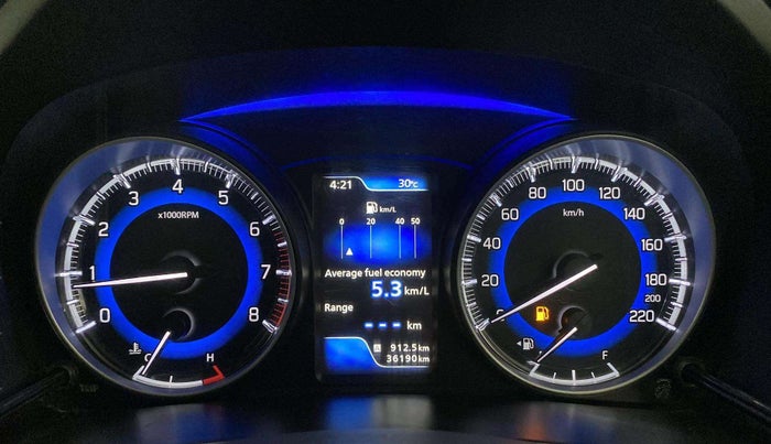 2021 Maruti Baleno ZETA PETROL 1.2, Petrol, Manual, 36,176 km, Odometer Image