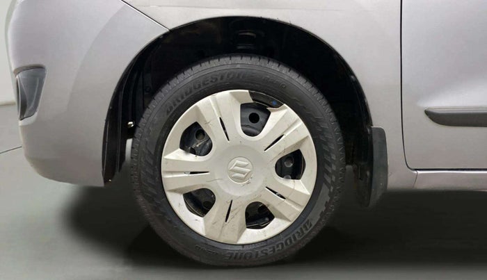 2014 Maruti Wagon R 1.0 VXI, Petrol, Manual, 70,185 km, Left Front Wheel