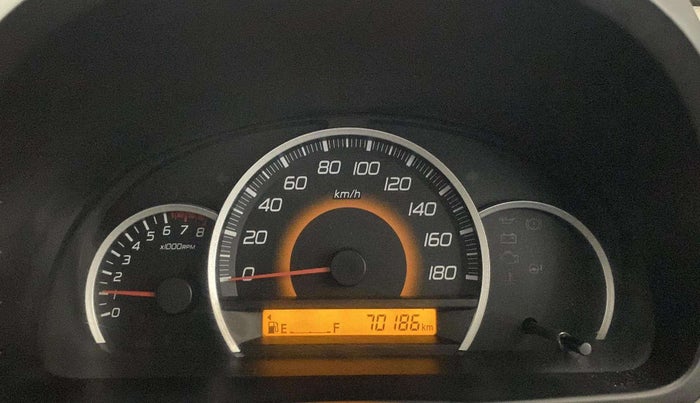 2014 Maruti Wagon R 1.0 VXI, Petrol, Manual, 70,185 km, Odometer Image