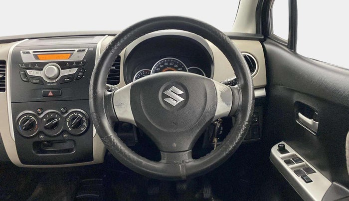 2014 Maruti Wagon R 1.0 VXI, Petrol, Manual, 70,185 km, Steering Wheel Close Up