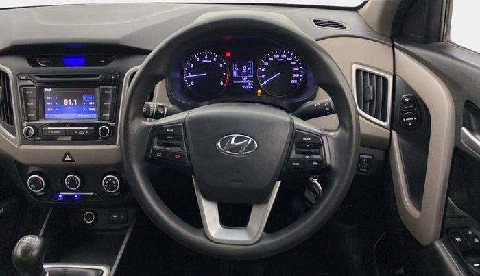 2016 Hyundai Creta E PLUS 1.6 PETROL, Petrol, Manual, 45,265 km, Steering Wheel Close Up