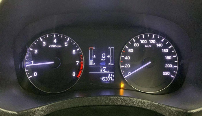 2016 Hyundai Creta E PLUS 1.6 PETROL, Petrol, Manual, 45,265 km, Odometer Image