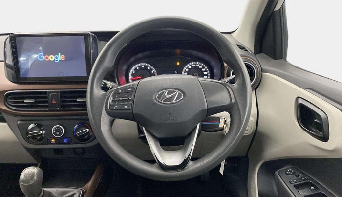 2020 Hyundai AURA S 1.2, Petrol, Manual, 47,191 km, Steering Wheel Close Up