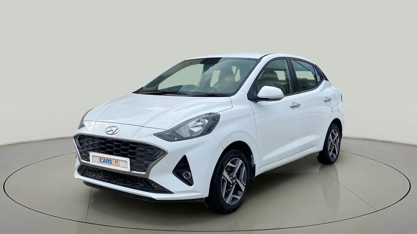 2020 Hyundai AURA SX 1.2, Petrol, Manual, 50,607 km, Left Front Diagonal