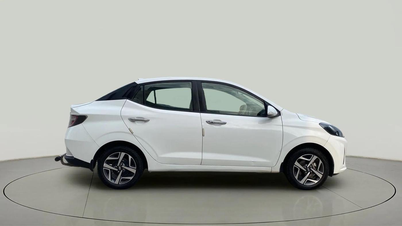 2020 Hyundai AURA SX 1.2, Petrol, Manual, 50,607 km, Right Side View