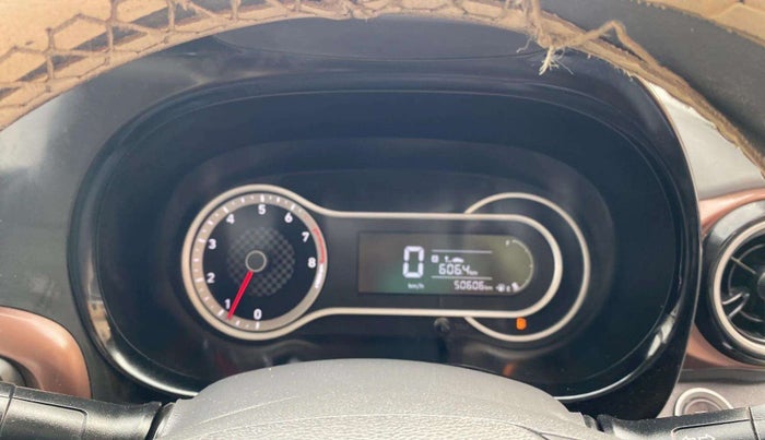 2020 Hyundai AURA SX 1.2, Petrol, Manual, 50,607 km, Odometer Image