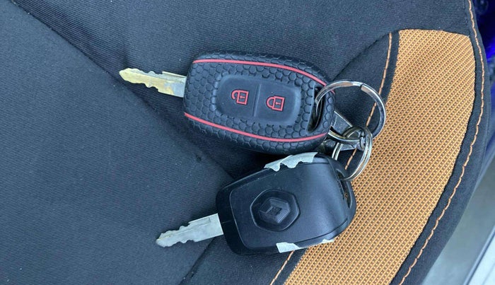 2017 Renault Kwid CLIMBER 1.0 AMT, Petrol, Automatic, 48,490 km, Key Close Up