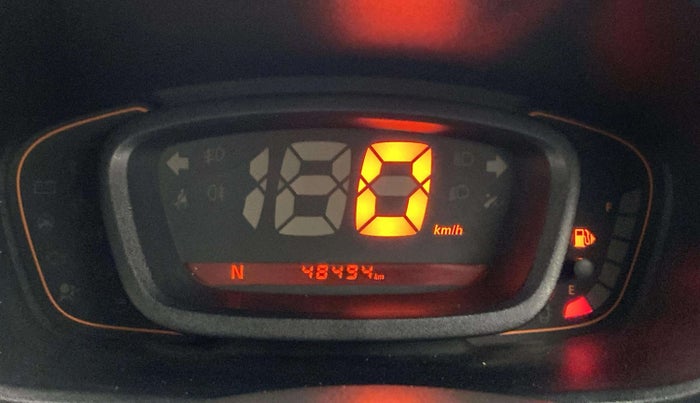 2017 Renault Kwid CLIMBER 1.0 AMT, Petrol, Automatic, 48,490 km, Odometer Image