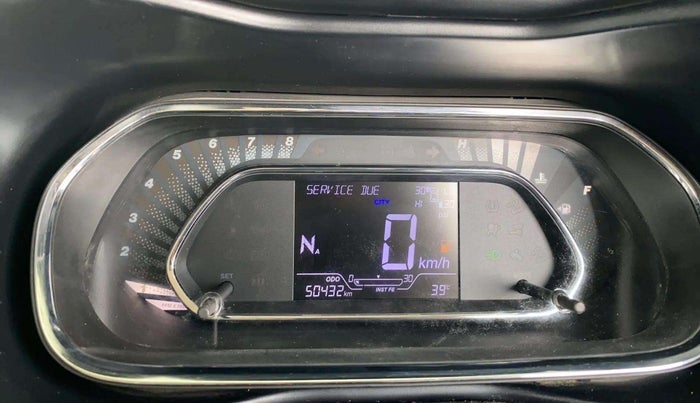 2022 Tata NEXON XZA PLUS (PREMIUM) PETROL, Petrol, Automatic, 50,423 km, Odometer Image