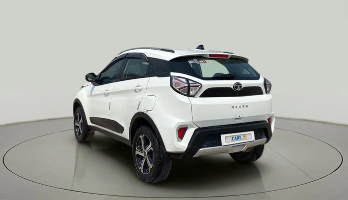2022 Tata NEXON XZA PLUS (PREMIUM) PETROL, Petrol, Automatic, 50,423 km, Left Back Diagonal