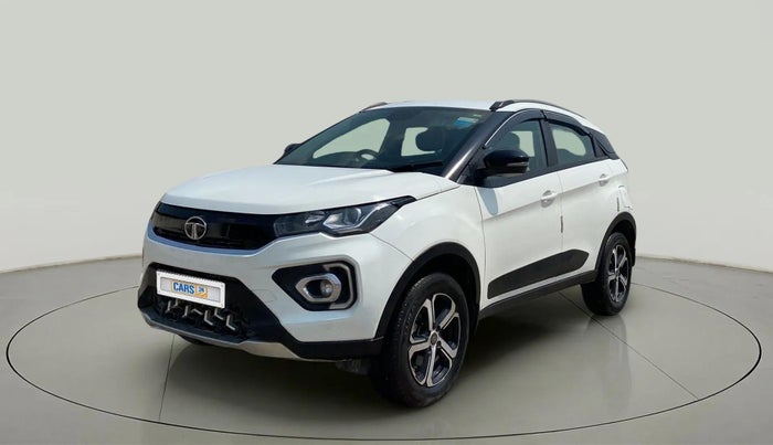 2022 Tata NEXON XZA PLUS (PREMIUM) PETROL, Petrol, Automatic, 50,423 km, Left Front Diagonal