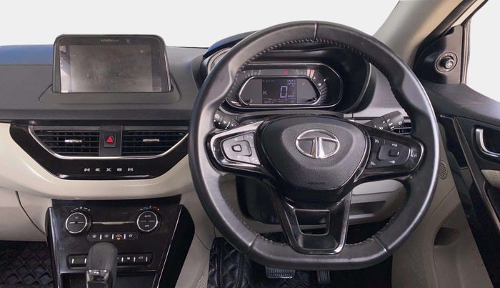 2022 Tata NEXON XZA PLUS (PREMIUM) PETROL, Petrol, Automatic, 50,423 km, Steering Wheel Close Up