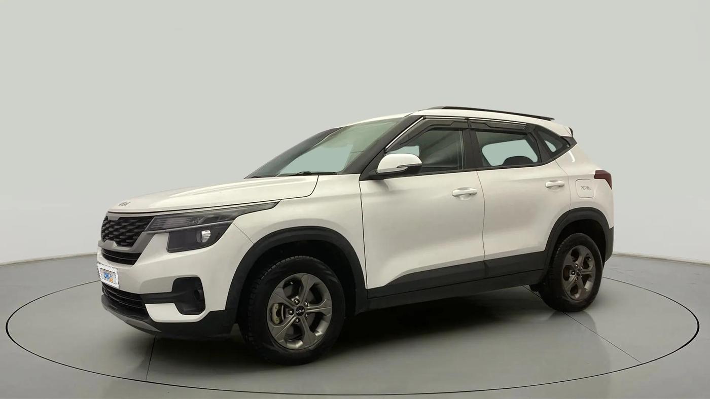 2023 KIA SELTOS  HTK PLUS 1.5 PETROL MT, Petrol, Manual, 49,531 km, Left Front Diagonal