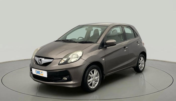 2014 Honda Brio V MT, Petrol, Manual, 24,346 km, Left Front Diagonal