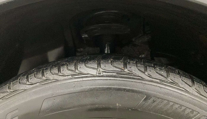 2022 Tata NEXON XZ PLUS (O) PETROL DARK EDITION, Petrol, Manual, 56,100 km, Left Front Tyre Tread