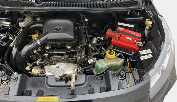 2022 Tata NEXON XZ PLUS (O) PETROL DARK EDITION, Petrol, Manual, 56,100 km, Engine View - Left