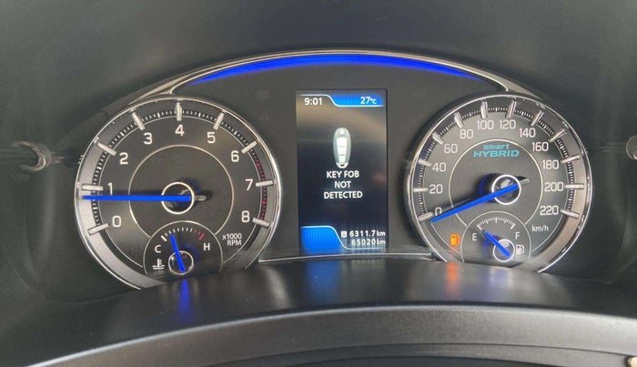 2021 Maruti Ciaz ALPHA 1.5 SHVS PETROL, Petrol, Manual, 65,004 km, Odometer Image