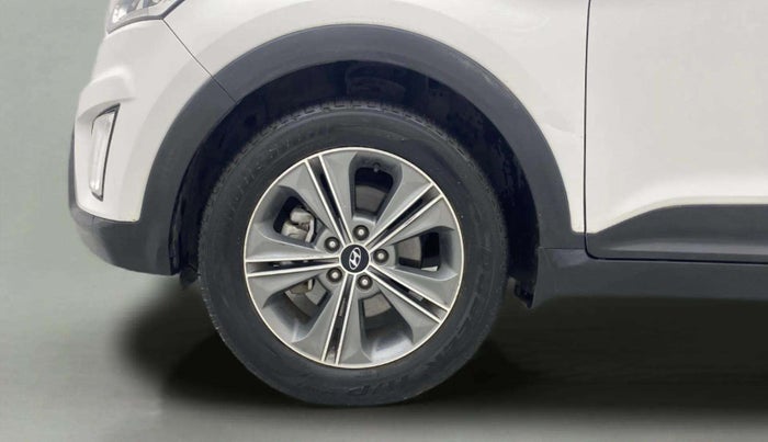 2017 Hyundai Creta SX PLUS AT 1.6 PETROL, Petrol, Automatic, 59,762 km, Left Front Wheel