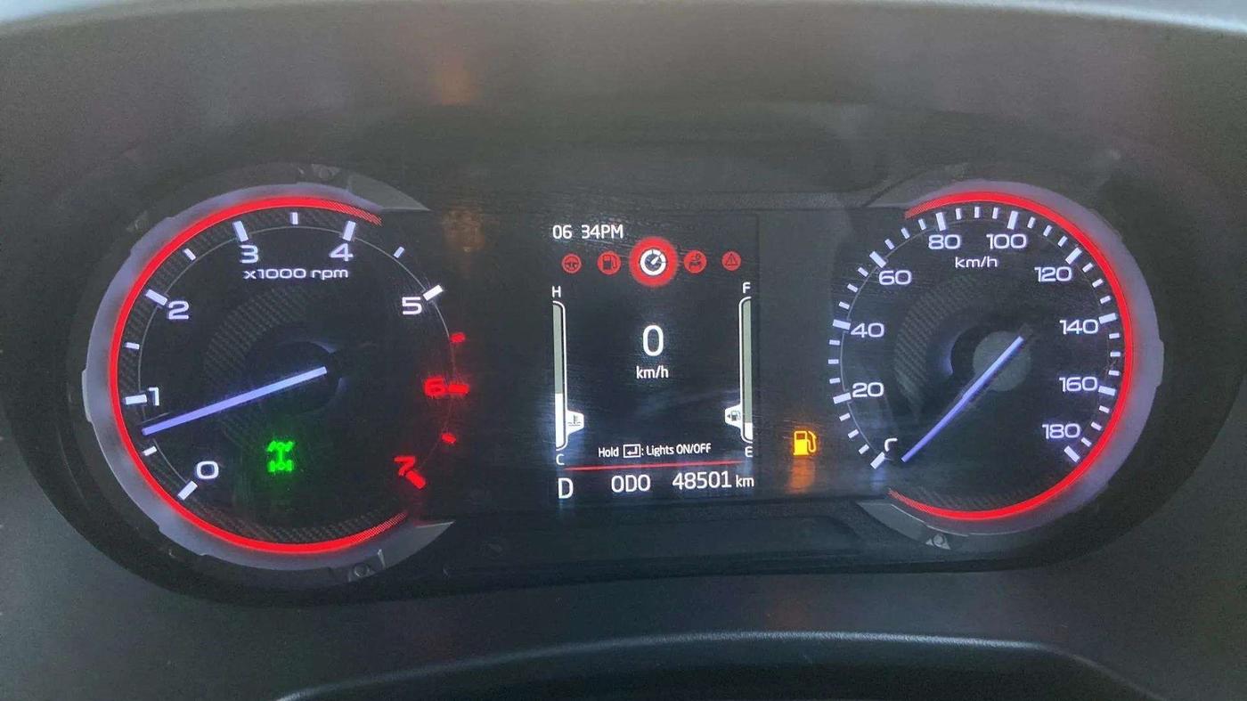 2021 Mahindra Thar LX PETROL HT 4WD AT, Petrol, Automatic, 48,493 km, Odometer Image