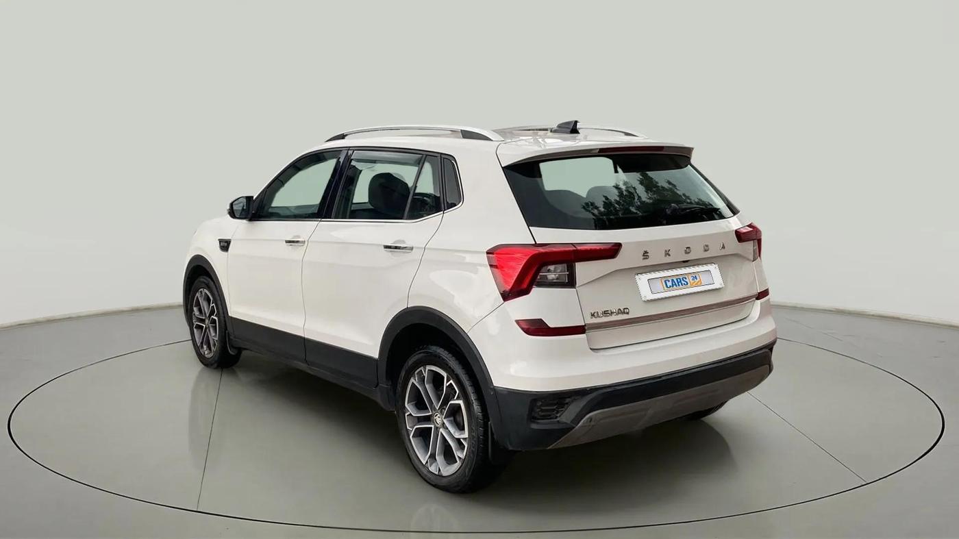 2023 Skoda KUSHAQ STYLE 1.0L TSI MT, Petrol, Manual, 47,876 km, Left Back Diagonal