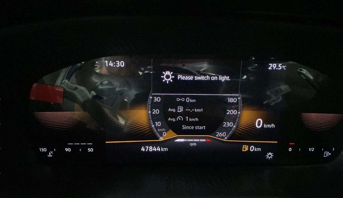 2023 Skoda KUSHAQ STYLE 1.0L TSI MT, Petrol, Manual, 47,838 km, Odometer Image