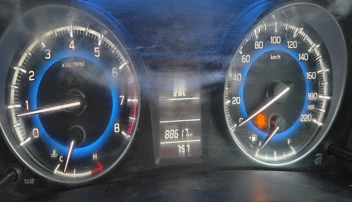 2019 Maruti Baleno DELTA PETROL 1.2, Petrol, Manual, 88,598 km, Odometer Image