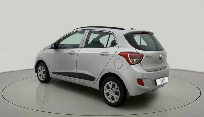 2015 Hyundai Grand i10 SPORTZ 1.2 KAPPA VTVT, Petrol, Manual, 55,730 km, Left Back Diagonal