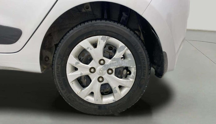 2015 Hyundai Grand i10 SPORTZ 1.2 KAPPA VTVT, Petrol, Manual, 55,730 km, Left Rear Wheel